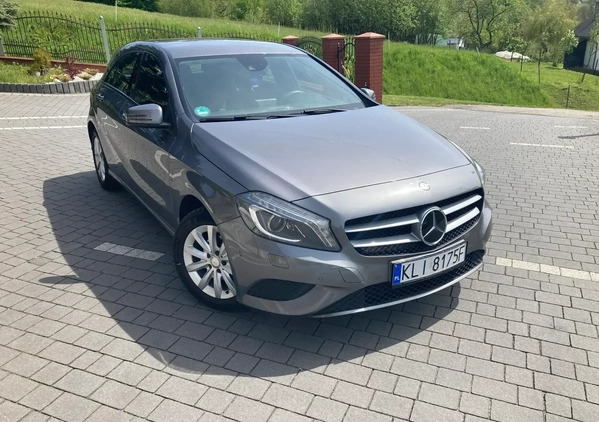 Mercedes-Benz Klasa A cena 49000 przebieg: 186000, rok produkcji 2014 z Żabno małe 154